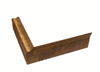 1" Pecan Picture Frame Moulding,