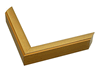 1" Placer Gold Picture Frame Moulding, Frame molding. MST41481 Gold VI