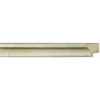 1" Silver Leaf Scoop Picture Frame Moulding, Frame Molding. MUH4248 Gold IX