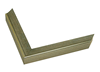 1" Silver w/Smoky Green Patina Picture Frame Moulding, Frame Molding. MST41803 Gold VI