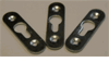 100 pack - Keyhole hanger with counter sunk holes