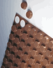 1000 Brown Rubber Bumpons,Adhesive Rubber Pads Made in USA