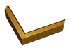 13/16" Gold Picture Frame Moulding, Frame molding. MS4165 Gold VII