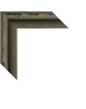 13/16" x 2 1/8" Wolf Grey Barnwood Floater Moulding