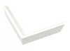 15/16" Shadow Box White Picture Frame Moulding, Frame Molding.