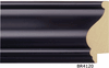 2 1/2" Black Picture Wood Frame Moulding,Frame Molding. MBR4120 B/W I
