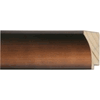 2 1/2" Copper with Black Back Picture Frame Moulding, Frame Molding. MU203203 Modern VI
