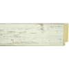 2 1/2" Marshmallow White Picture Frame Moulding, Frame Molding. MB941 Color I