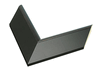 2 1/4" Matt Black Picture Frame Moulding, Frame Molding. MST28205 B/W II