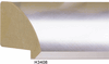 2 1/4"  Silver Leaf  Picture Frame Moulding,Frame Molding UMH3408 GI