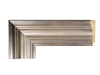 2 1/2" Silver Picture Frame Moulding, Frame Molding MO83369 GII