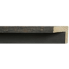 5/8" Rustique Float Dark Grey Picture Frame Moulding, Frame Molding. MP4002 Floater