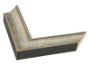 2 1/8" Rustic Gray Picture Frame Moulding, Frame Molding. MST80141 Gold VI