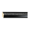 2 3/4" Black Wood Picture Frame Moulding,Frame Molding. M201063 B/W II