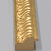 2 3/4" Bright Gold  Italian Wood Frame Molding