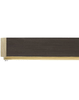 2 3/4" Brown Rustic w/ Gold Town & Country