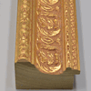 2 3/4" Gold/red Italian Wood Frame Molding
