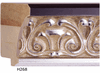 2 3/4" Silver and Black Picture Frame Moulding,Frame Molding UMH268 GI