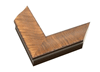 2 3/4" Veneer Pecan Picture Frame Moulding, Frame Molding MST53024 Ve. II