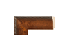 2 3/4" Walnut Wood Picture Frame Moulding, Frame Molding. MO83561 Modern VI