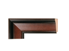 2 7/8" Traditional Walnut Picture Frame Moulding, Frame Molding. MO79652 Modern III
