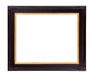 2" Black and Gold Gallery Frames 120