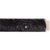 2" Black Davinci Picture Frame Moulding,Frame Molding. M3492110 B/W II