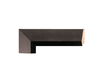 2" Black Picture Frame Moulding, Frame Molding. MO81003 B/W III