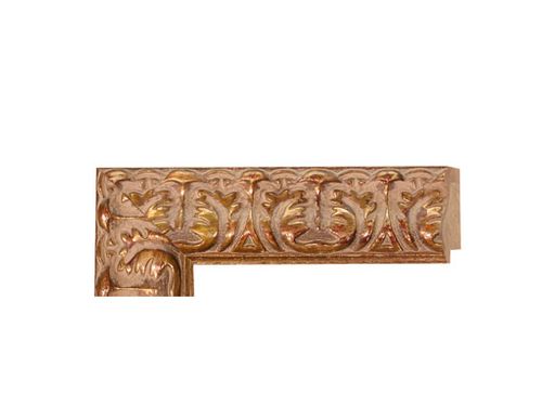 2" Contemporary Gold Picture Frame Moulding, Frame Molding. MO79962 GIII