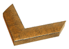 2" Gold Picture Frame Moulding, Frame Molding. MST40240 Gold VI