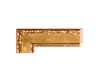2" Gold Picture Frame Moulding, Frame Molding. MO80908 Gold V