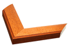 2" Honey Maple Picture Frame Moulding, Frame molding. MST323124 Modern IV