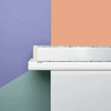2" Italian White and Black Wood Picture Frame Molding,