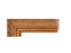 2" Ornate Gold Picture Frame Moulding, Frame Molding. MO78592 GIII