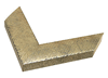 2" Pewter Picture Frame Moulding, Frame Molding. MST40260 Gold VI