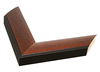 2" Walnut Picture Frame Moulding, Frame Molding. MST323128 Modern IV