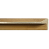 1/4" Rustique Float Tan w/ Silver  Picture Frame Moulding, Frame Molding. MP4014 Floater