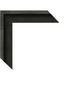 2" X 3/8" BLACK COUNTRY COLOR FLOATER MOULDING