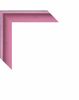 2" X 3/8" PETTICOAT PINK COUNTRY COLOR FLOATER MOULDING