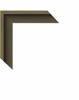 2" X 3/8" WHISKEY BROWN COUNTRY COLOR FLOATER MOULDING