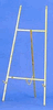 24" Easel Plate/Picture Frame Stand, Protective Finish