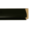 3 1/2" Matte Black Silhouette Picture Frame Moulding, Frame Molding. MUBR5510 B/W VI