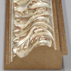 3 1/2" Silver Italian Wood Frame Molding