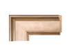 3 1/4" Silver Picture Frame Moulding, Frame Molding. MO81013 Gold IV