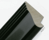 3 1/8" black laquer Picture Frame Moulding,Frame Molding. S27202 B/W I