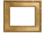 3 3/4" Gold Gallery Frames size 18" x  24" 