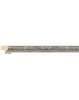 3/4" Italian Dark Silver Wood Picture Frame Molding, 