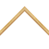 3/4" Gold Water Gild Reverse Wood Picture Frame Moulding