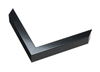 3/4" Semigloss Black Picture Frame Moulding, Frame Molding. MST57703 B/W II
