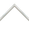 3/4" Silver Water Gild Reverse Wood Picture Frame Moulding